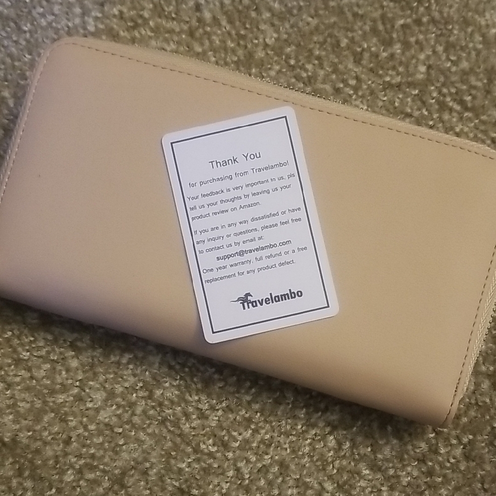 Travelambo Light Pink Wallet